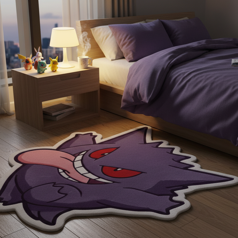 Alfombra Gengar de Poliester